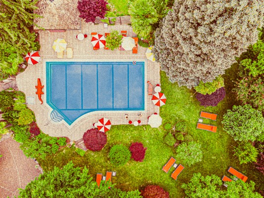 Foto della piscina all'aperto