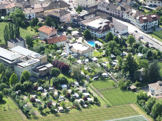 Lage Campingplatz Markushof Auer (Weinstraße Süd)