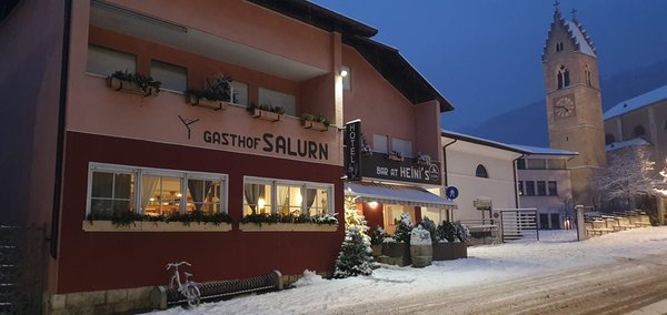 Foto invernale di presentazione Gasthof (Albergo) Salurn