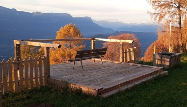 Foto der Terrasse