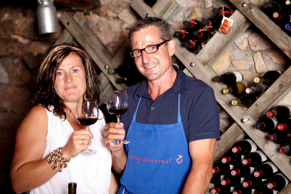 La cantina dei vini Montagna (Strada del Vino Sud) Engadiner Apartments & Wines