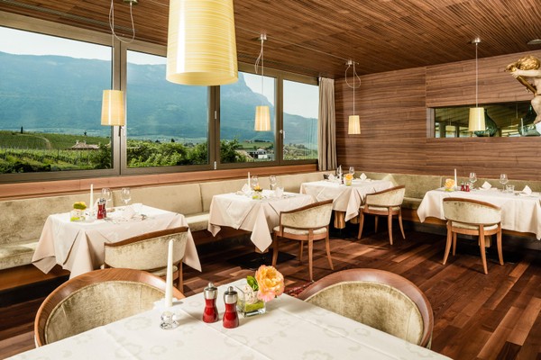 Il ristorante Cornaiano (Strada del Vino Nord) Girlanerhof