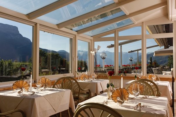 Il ristorante Cornaiano (Strada del Vino Nord) Girlanerhof