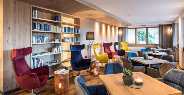 Die Gemeinschaftsräume Hotel Christof