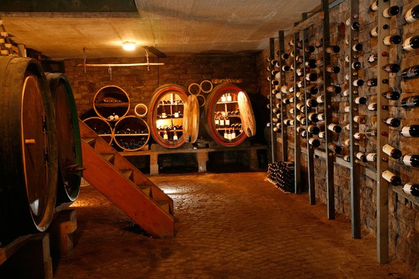 La cantina dei vini Appiano Monte (Strada del Vino Nord) Steinegger