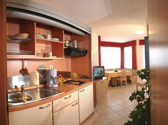 La zona giorno Aparthotel Matscher