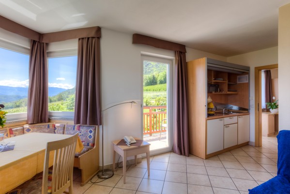 La zona giorno Aparthotel Matscher