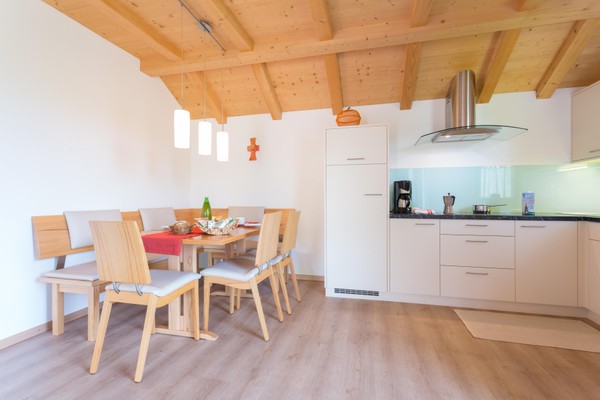 La zona giorno Appartamenti in agriturismo Lavendelhof