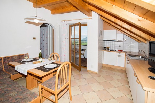 The living area Farmhouse apartments Geighof