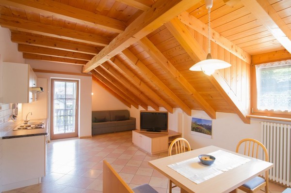 The living area Farmhouse apartments Geighof
