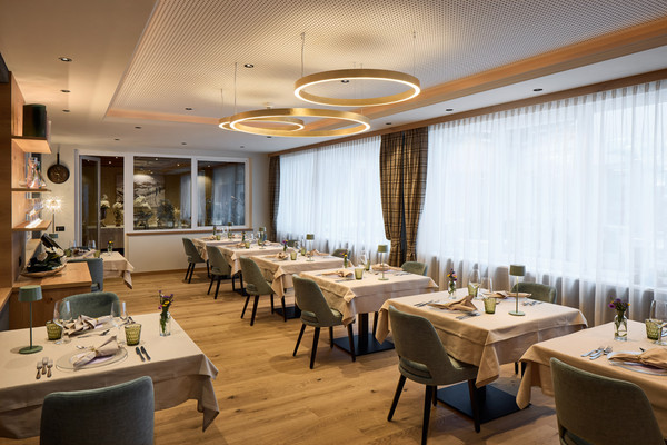 Il ristorante La Villa Dolomites Wellness Hotel Savoy