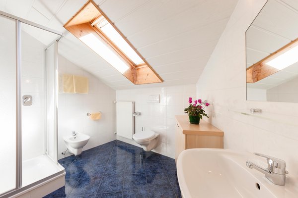 Foto del bagno Appartamenti in agriturismo Schlosserhof