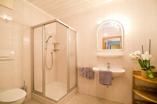 Photo of the bathroom Farmhouse apartments Haus Wolkan