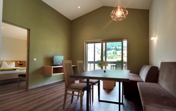 La zona giorno Appartamenti Highlight Apartments