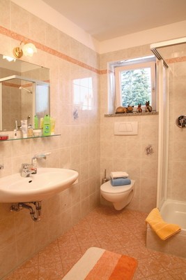 Foto del bagno Gasthof (Albergo) St. Ulrich