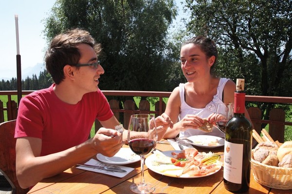 Il ristorante Salonetto (Meltina) St. Ulrich