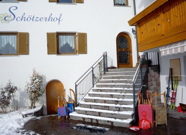 Foto Außenansicht im Winter Schötzerhof