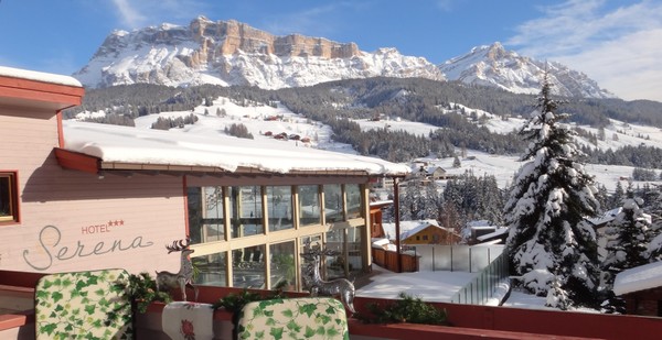 Foto invernale di presentazione Serena - Hotel 3 stelle