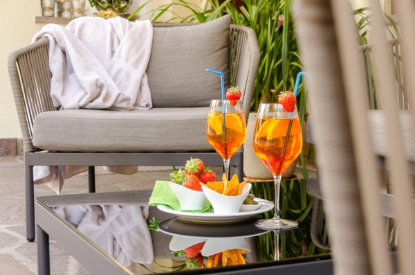 Foto der Terrasse