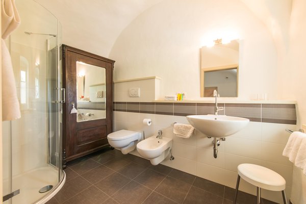 Foto del bagno Camere + Appartamenti Ansitz Romani