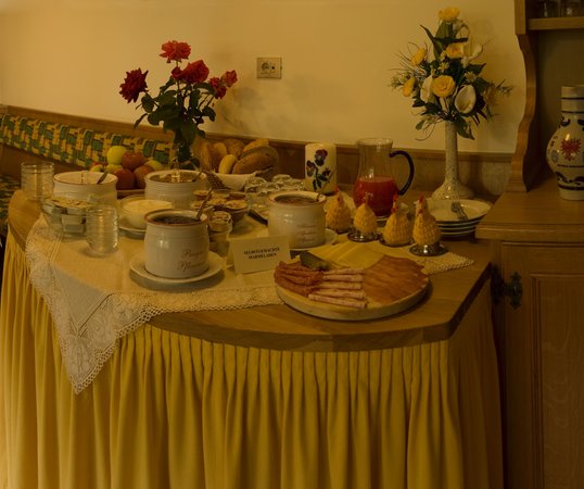 La colazione B&B in agriturismo Haus Florian