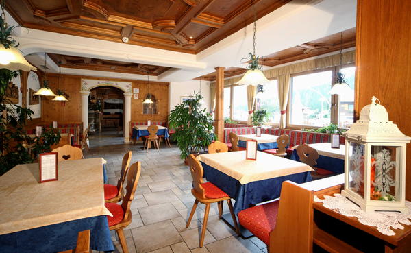 The restaurant La Villa Gran Risa