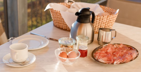 La colazione Appartamenti in agriturismo Fritzenhof