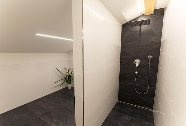 Foto del bagno Appartamenti in agriturismo Sonnhof