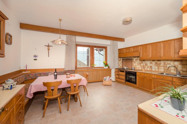 La zona giorno B&B + Appartamenti in agriturismo Nussbaumerhof