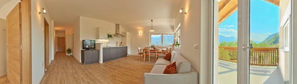 The living area Farmhouse apartments Kofler Hof