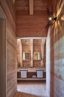 Foto del bagno Hotel Zirmerhof