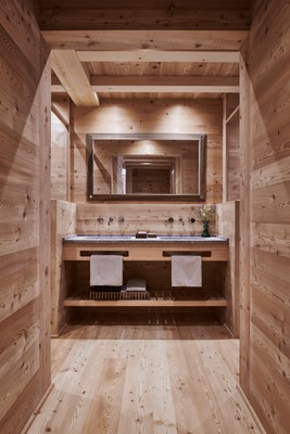 Foto del bagno Hotel Zirmerhof