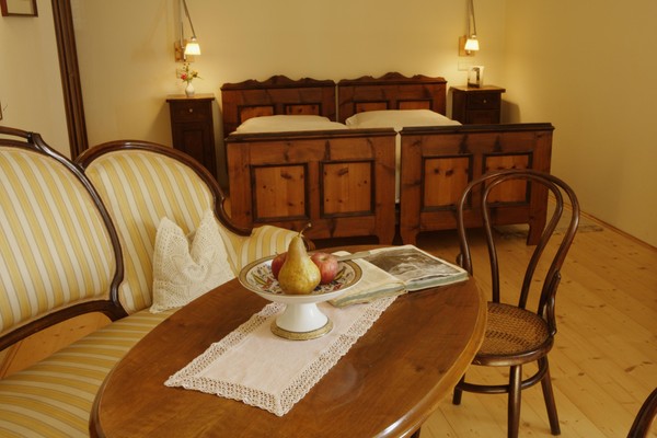 La zona giorno Gasthof (Albergo) Krone