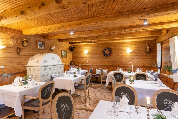 Il ristorante Passo Oclini Alpine Wellness Berghotel Jochgrimm