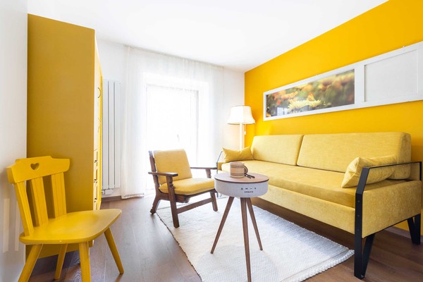The living area B&B-Hotel Michlhaus nature and suites