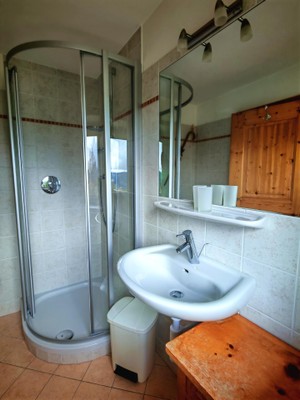 Foto del bagno Appartamenti in agriturismo Wastlhof