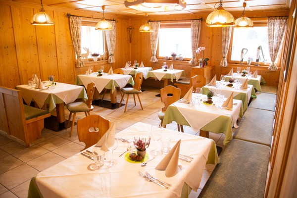 Il ristorante Val Sarentino Almhotel Bergerhof