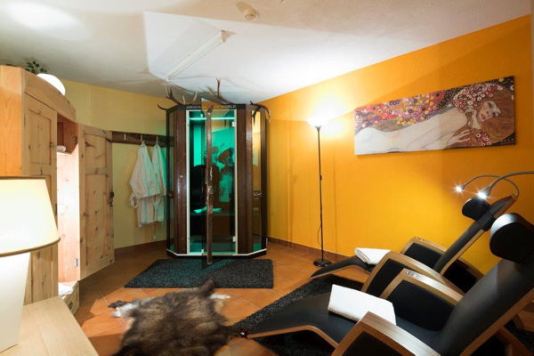 Photo of the wellness area Hotel Vajolet