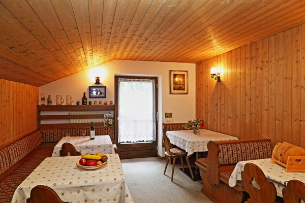 Il ristorante Val Sarentino Hueber