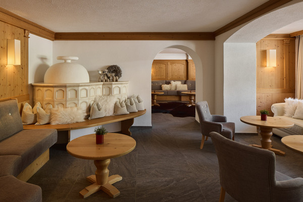 Die Gemeinschaftsräume Hotel Des Alpes