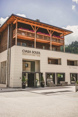Foto Außenansicht Hotel Ciasa Soleil