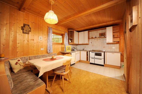 La zona giorno Appartamenti in agriturismo Maurerhof