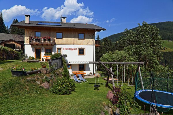 Sommer Präsentationsbild Ferienwohnungen auf dem Bauernhof Obertegghof