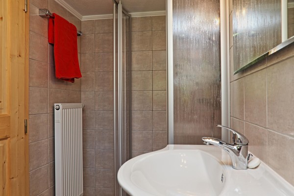 Foto del bagno Appartamenti in agriturismo Krösshof