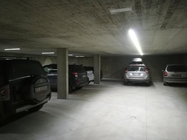The car park Apartments Ciasa Lisüra