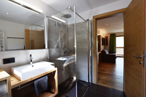 Foto del bagno Appartamenti Ciasa Lisüra