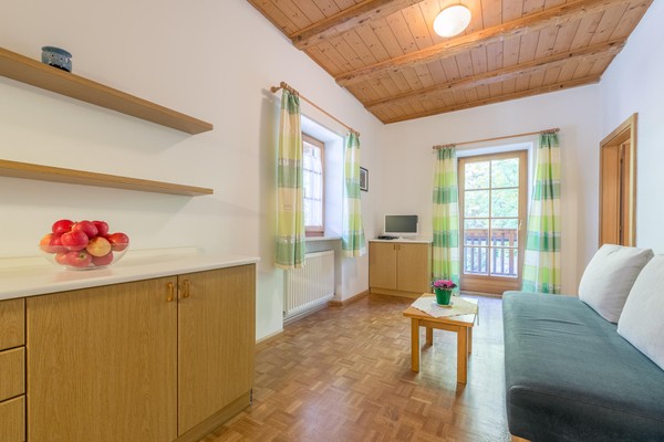Der Wohnraum Ferienwohnungen auf dem Bauernhof Innerhof