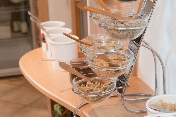 La colazione B&B + Appartamenti in agriturismo Seaberhof