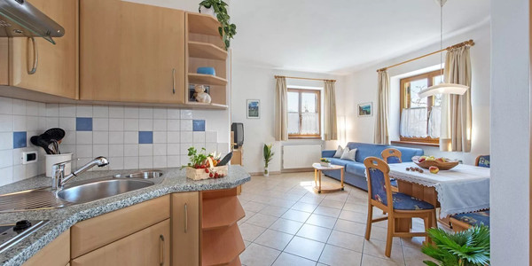 Der Wohnraum B&B + Ferienwohnungen auf dem Bauernhof Penegalhof