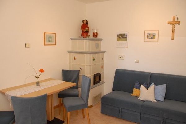 Das Wohnzimmer Ferienwohnungen auf dem Bauernhof Kristallhof